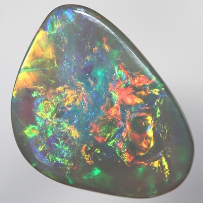 SOLID SEMI BLACK OPAL The brightest 5/5 Flame pattern, top quality. SEE VIDEO